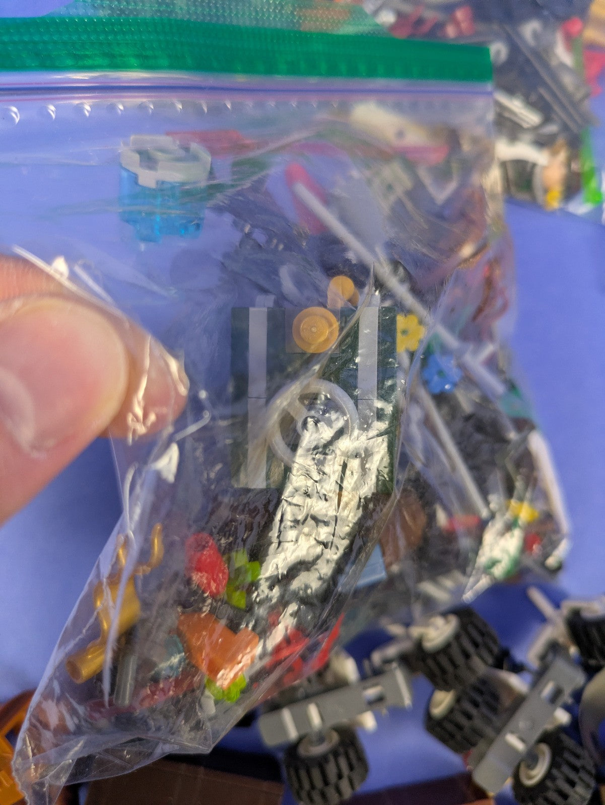 LEGO & Non-LEGO Assorted Minifigure and Random Parts Bundle Lot - 1 lb 5.3 oz