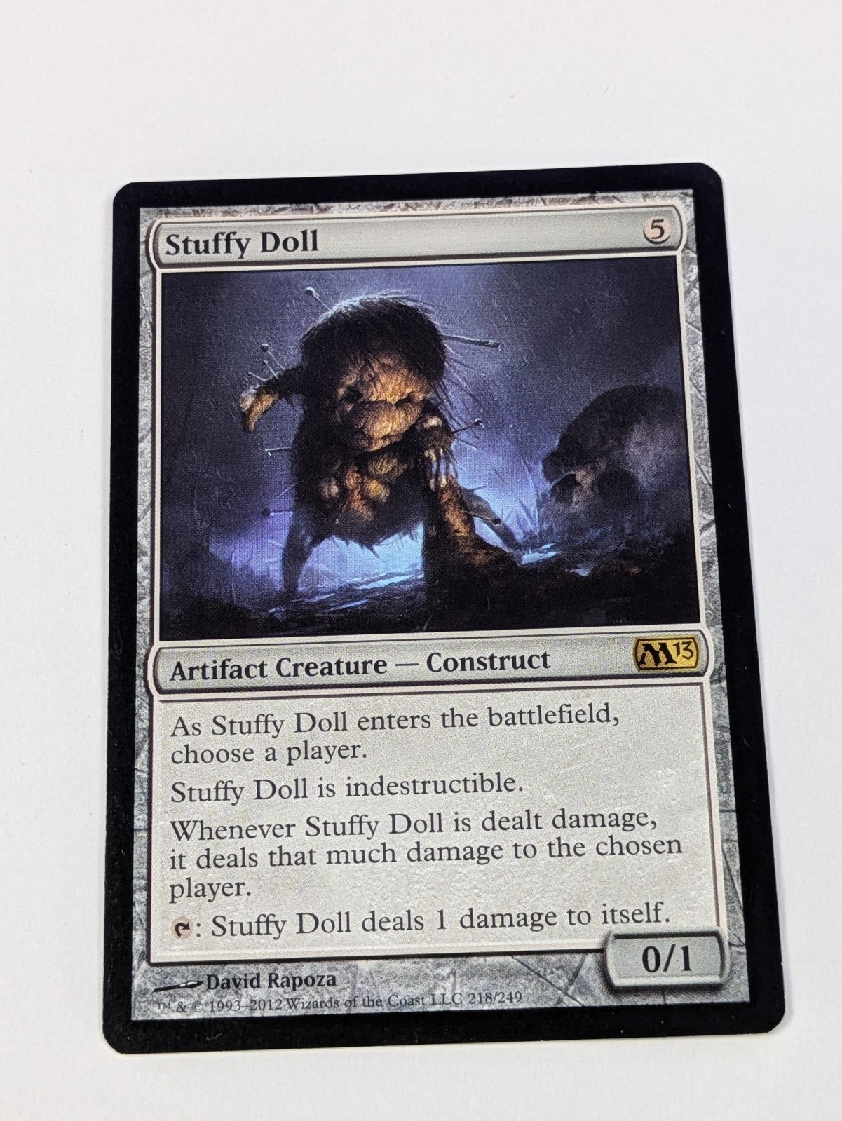 MTG Magic: Magic 2013: Stuffy Doll #218/249 Rare - LP