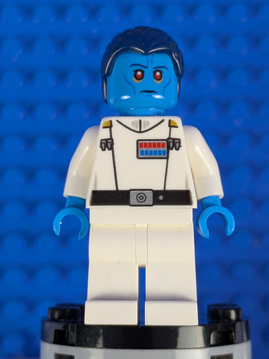 Lego Star Wars: Grand Admiral Thrawn - Dark Azure Skin sw0811 Set 75170