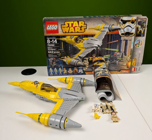 Lego Star Wars: Episode 1: Naboo Starfighter Set 75092 - Incomplete Set