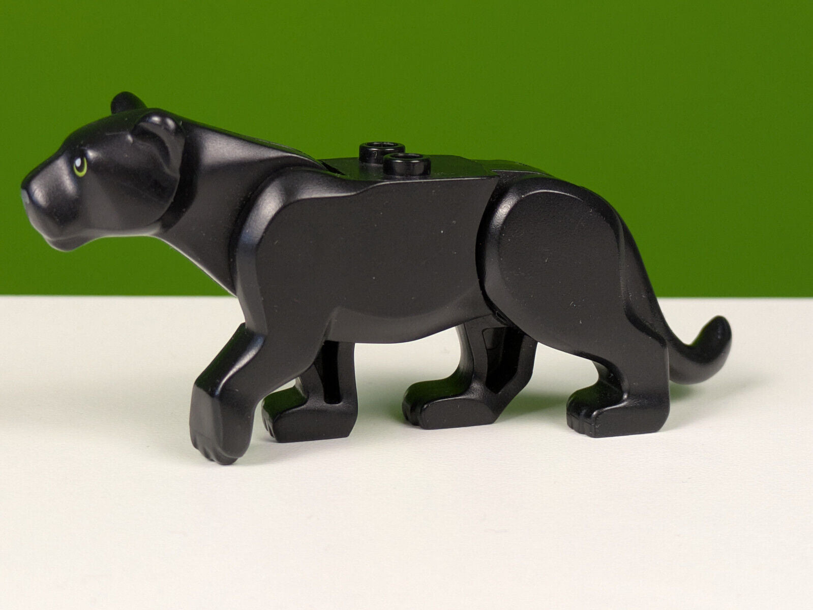 Lego Town: City: Jungle: Cat Large (Panther) Lime Eyes bb0787c01pb01 Set 60159