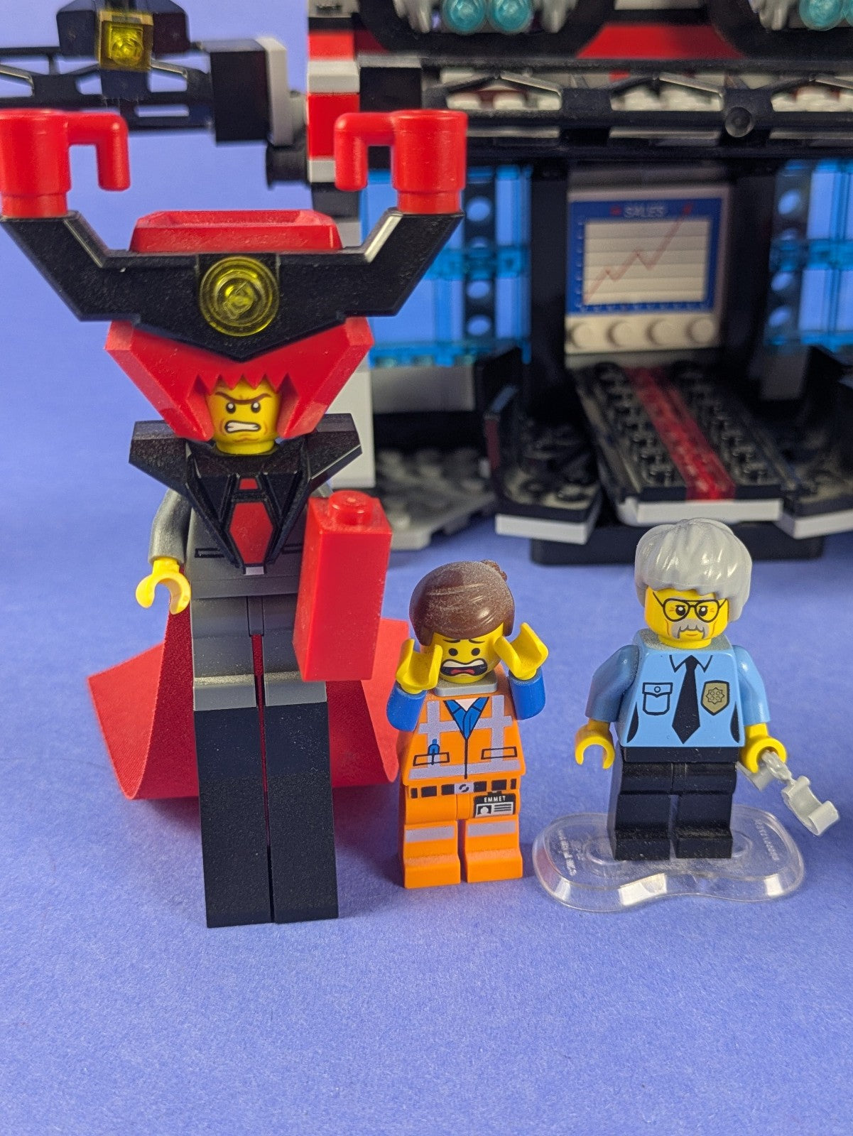 LEGO The LEGO Movie Lord Business' Evil Lair 70809 Incomplete Set Pre-Owned