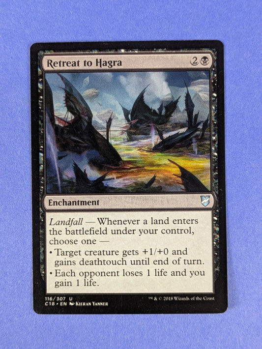 MTG Magic: Commander 2018: Retreat to Hagra #166/307 Uncommon - NM