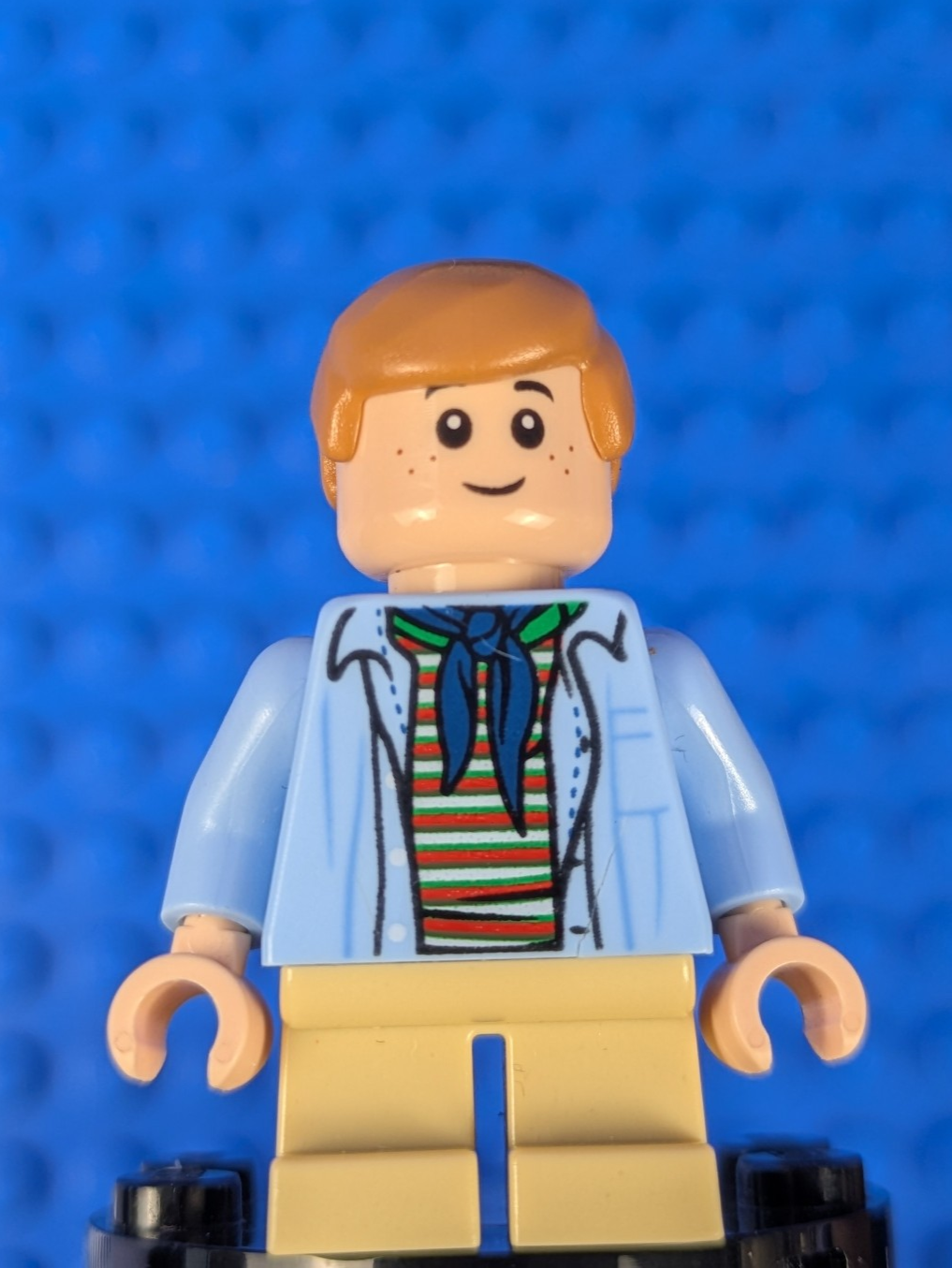 Lego Jurassic World: Tim Murphy - Bright Light Blue Shirt jw030 Set 75932
