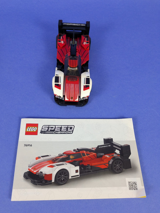 Lego SPEED CHAMPIONS: Porsche 963 Set 76916 Incomplete Set