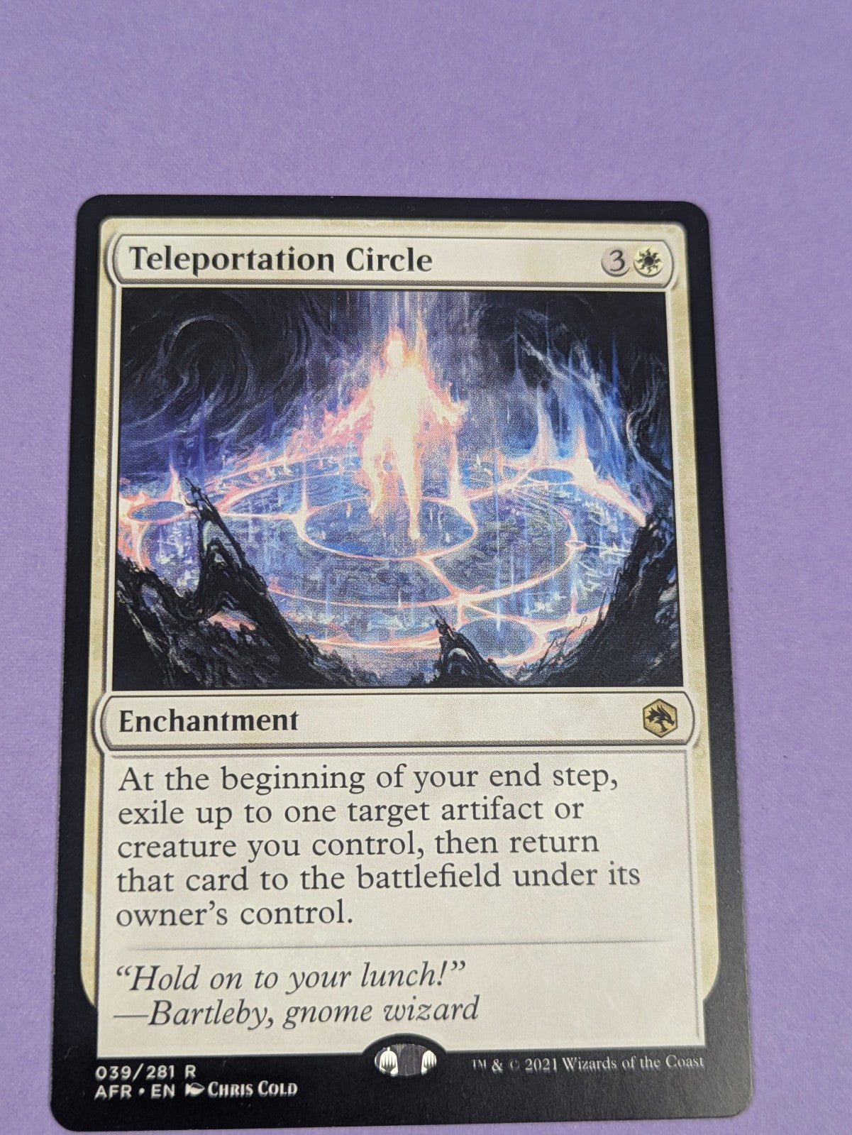MTG: Adventures in the Forgotten Realms: Teleportation Circle #039/281 Rare - NM