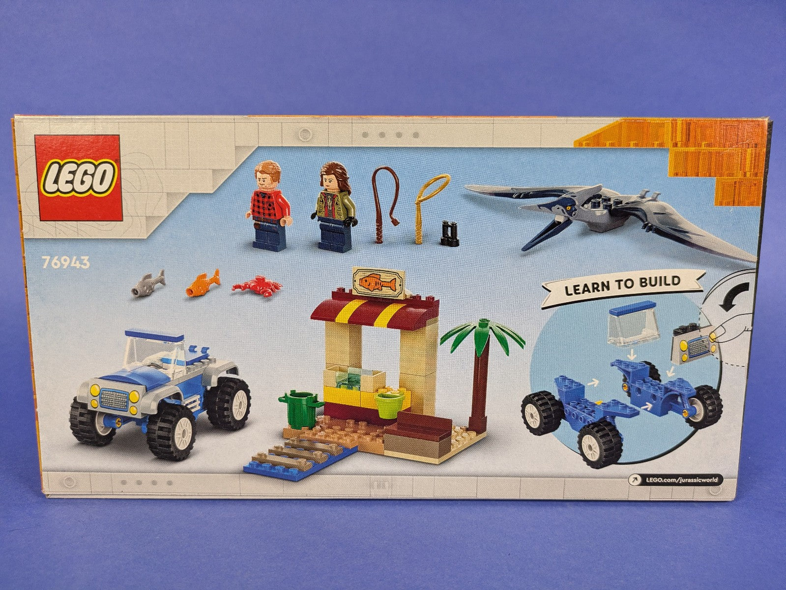 Lego Jurassic World: Dominion: Pteranodon Chase Set 76943 BRAND NEW