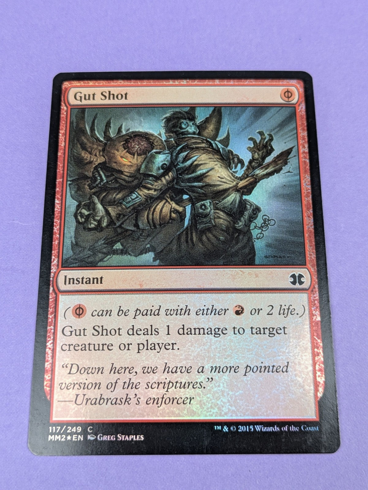 MTG Magic: Instant: Modern Masters 2015 Foil #117/249 Common - NM