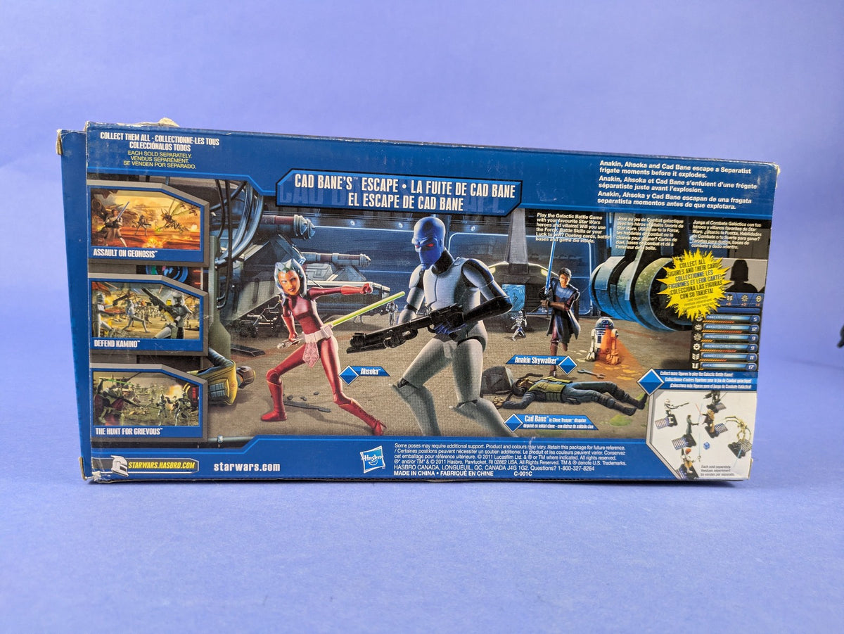 Hasbro Star Wars The Clone Wars Cad Bane's Escape Battle Packs 35578/35566