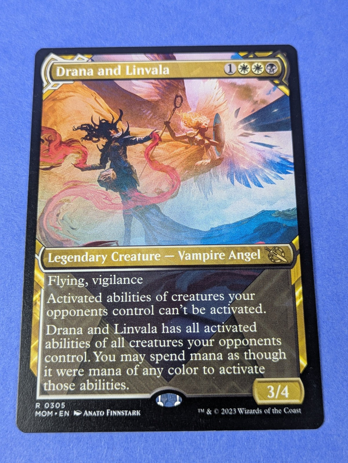 MTG Magic: March of the Machine: Drana and Linvala #0305 Rare - NM