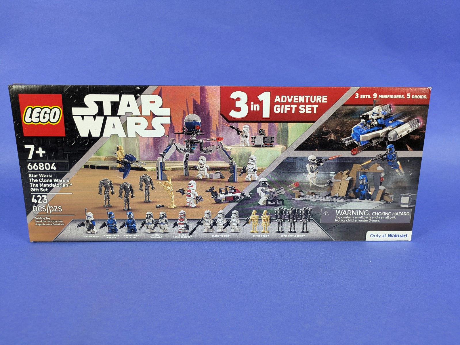 Lego Star Wars 3 in 1 (Sets 75372, 75373, and 75391) 66804 - NEW!