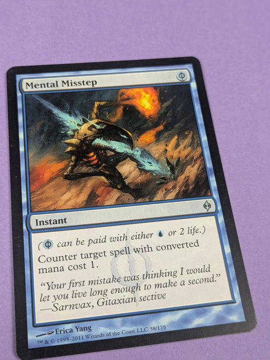 MTG Magic: New Phyrexia: Mental Misstep #38/175 Uncommon - NM