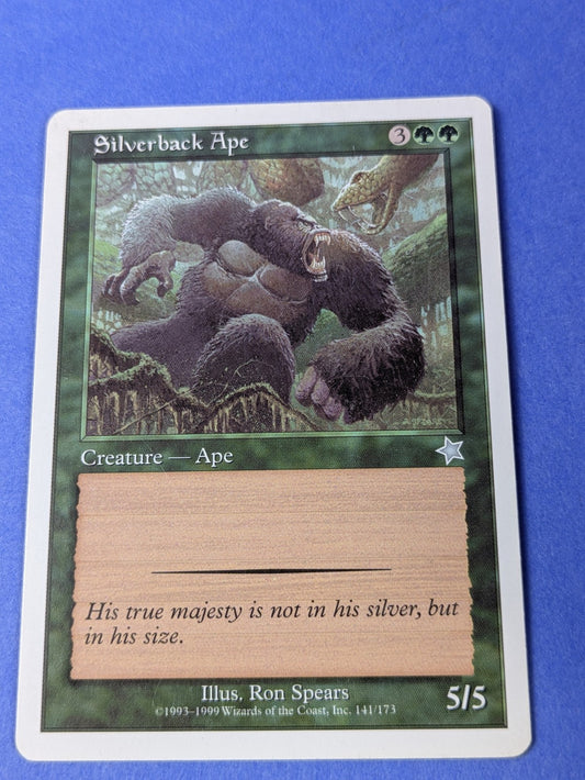 MTG Magic: Starter 1999: Silverback Ape #141/173 Uncommon - LP