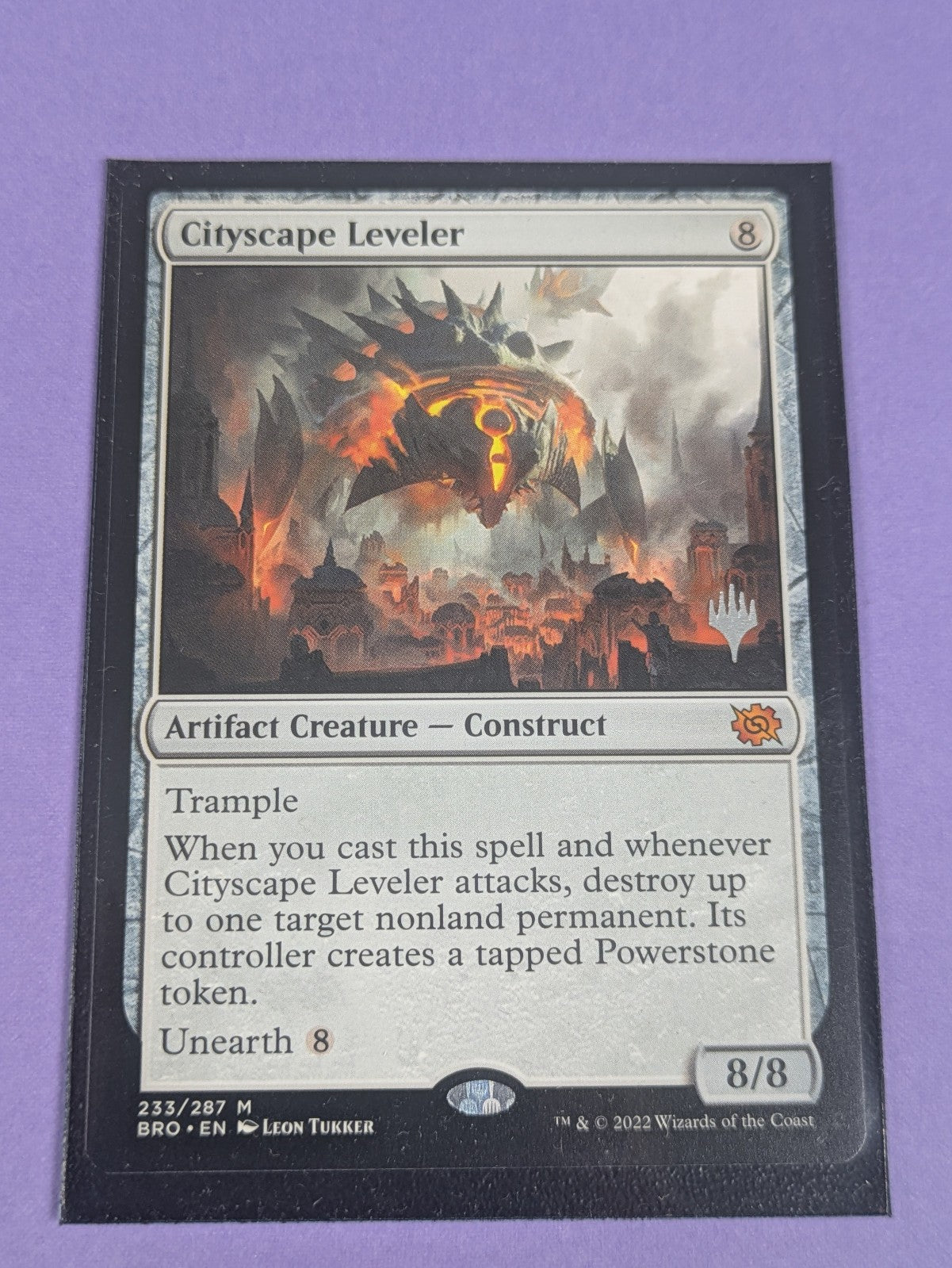 MTG Magic: The Brothers' War: Promos: Cityscape Leveler #233/287 Mythic - NM