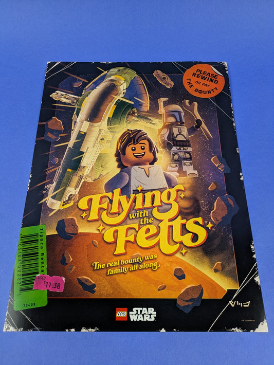 LEGO Star Wars Poster 2025 Flying with the Fetts 5009512 Joe Hogan