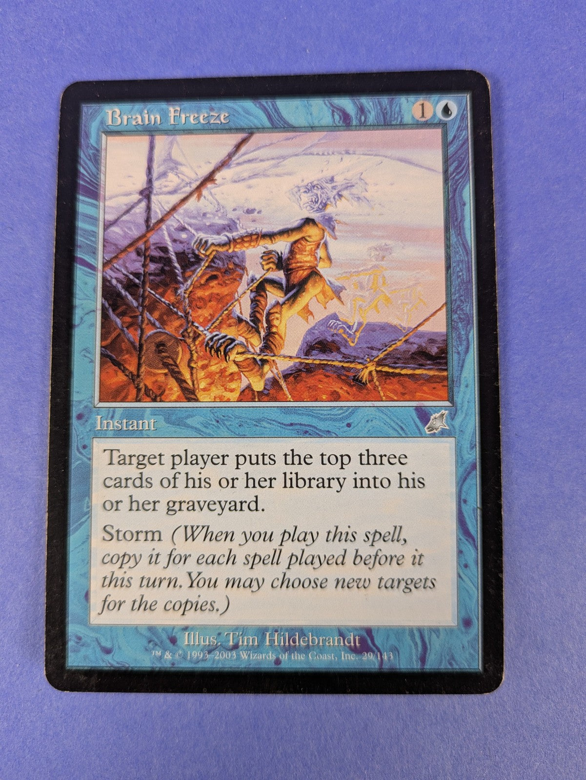 MTG Magic the Gathering: Scourge: Brain Freeze #29/143 Uncommon - LP