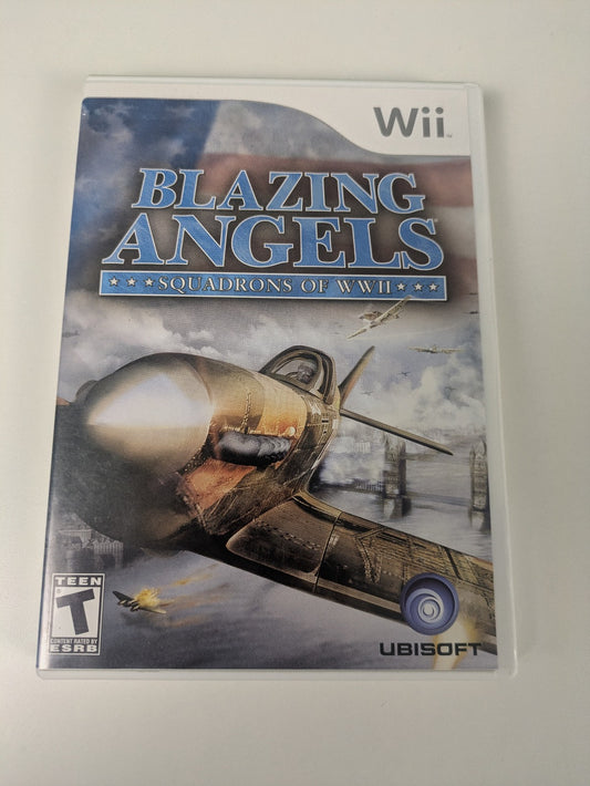 Blazing Angels: Squadrons of WWII (Nintendo Wii, 2007) CIB