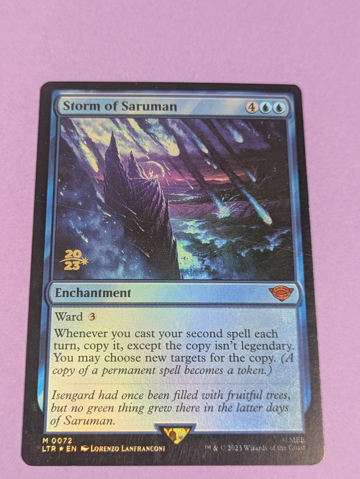MTG Magic: The Lord of the Rings: Storm of Saruman Foil #0072 Mythic - NM