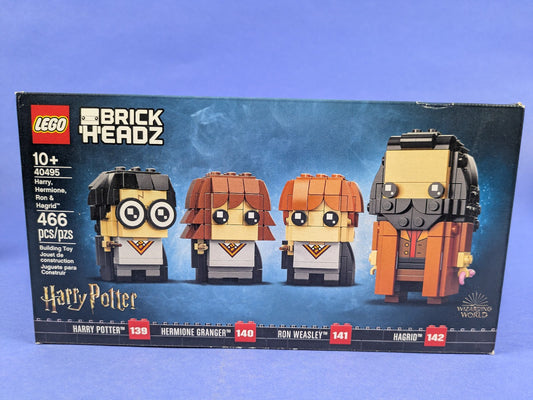 Lego BrickHeadz: Harry Potter: Harry, Hermione, Ron & Hagrid Set 40495 BRAND NEW