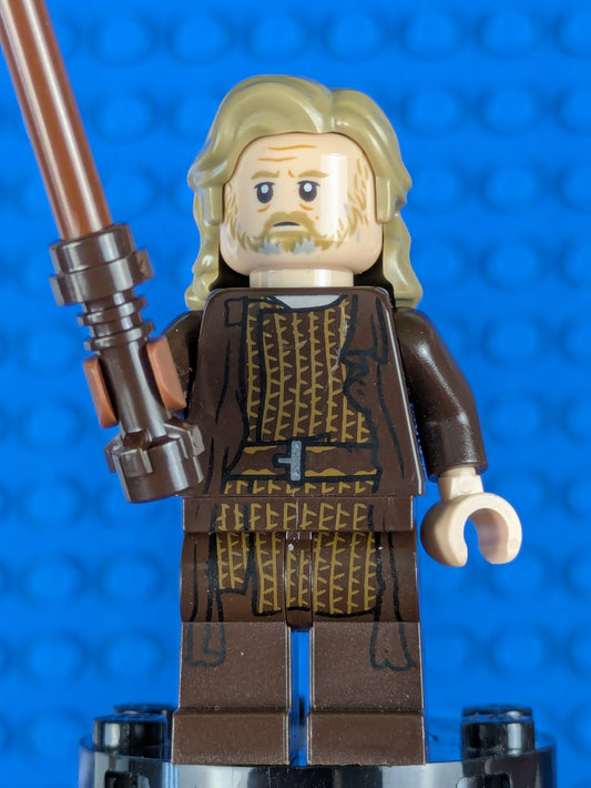 Lego Star Wars: Luke Skywalker Old (Dark Brown Robe) sw1039 Set 75245