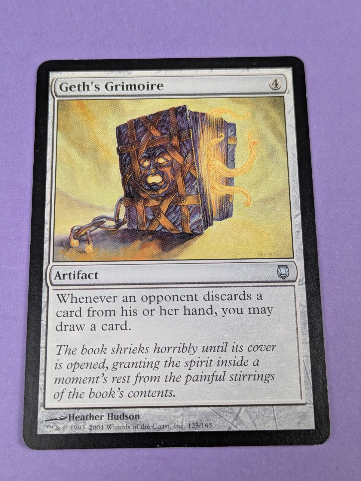 MTG Magic the Gathering: Darksteel: Geth's Grimoire #123/165 Uncommon - LP