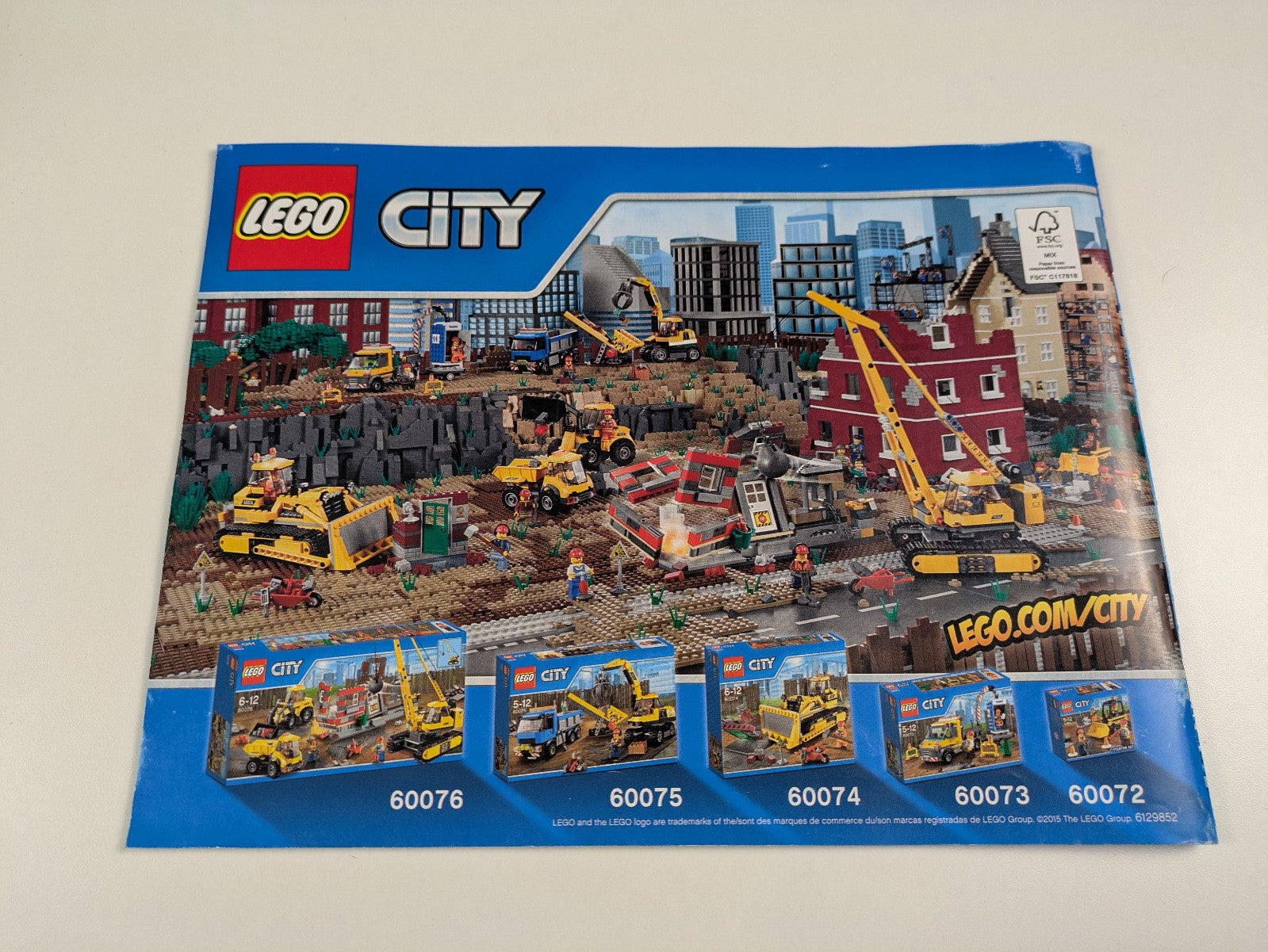 Lego City: Town: Deep Sea Exploration Vessel Set 60095 - Incomplete Set