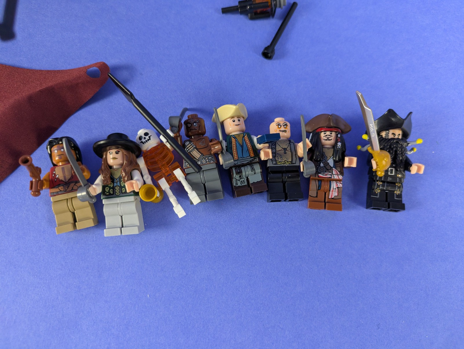Building Blocks: Pirates of the Caribbean Queen Anne's Revenge 4195 Non-Genuine