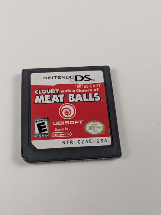 Cloudy with a Chance of Meatballs (Nintendo DS, 2009) Cartridge Only