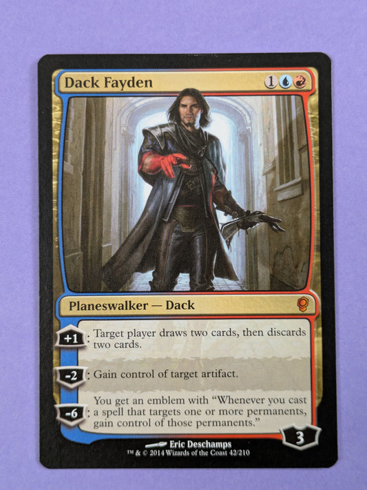 MTG Magic The Gathering: Conspiracy: Dack Fayden Mythic #42/210 - NM