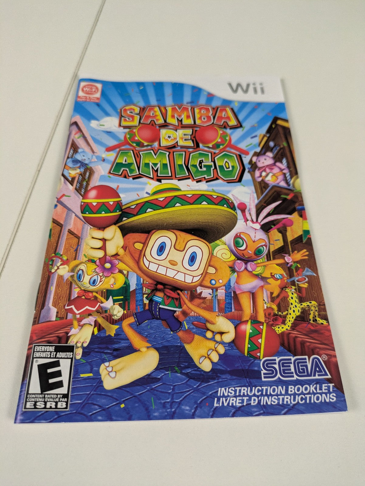 Samba de Amigo (Nintendo Wii, 2008) CIB