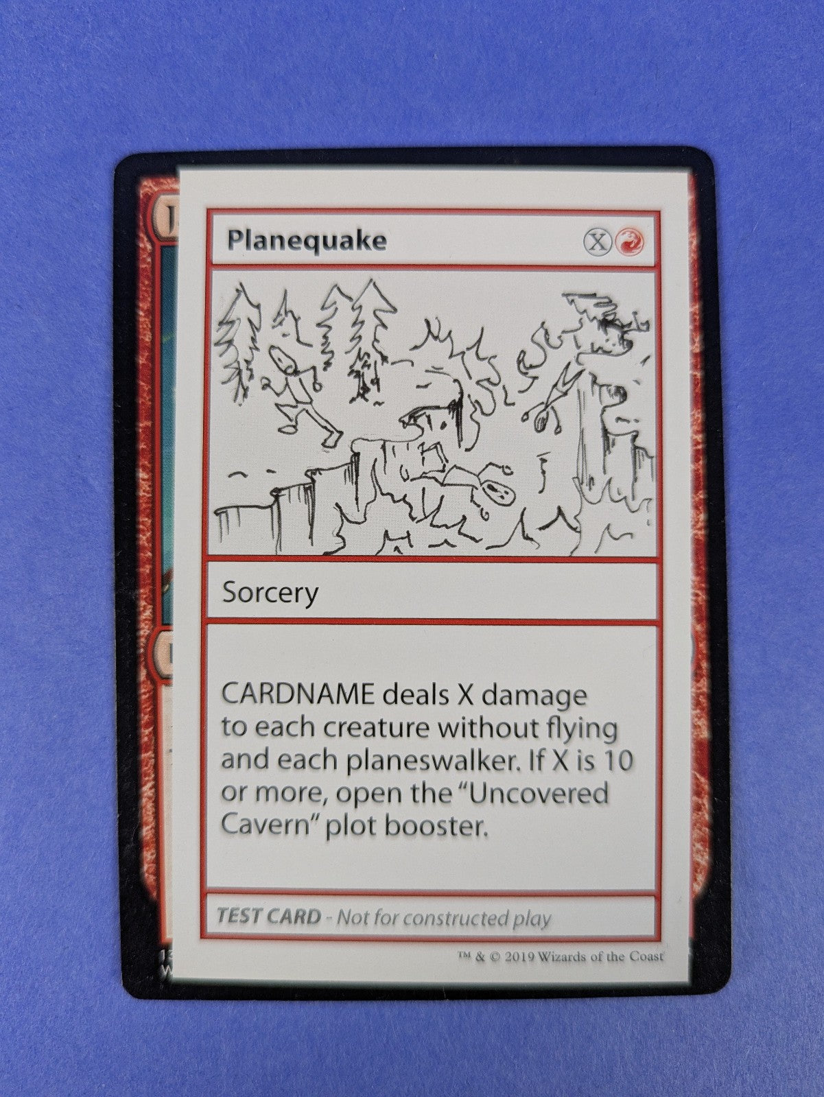 MTG Magic: Mystery Booster Playtest Cards 2021: Planequake #59 Rare - NM
