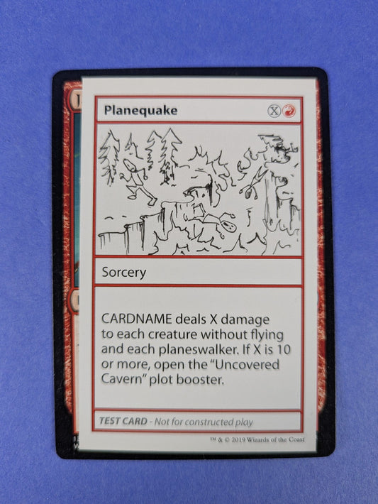 MTG Magic: Mystery Booster Playtest Cards 2021: Planequake #59 Rare - NM