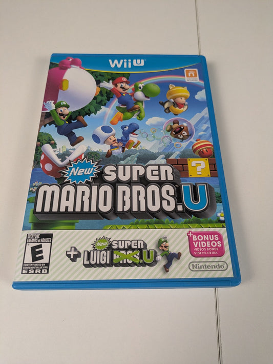 New Super Mario Bros. U + New Super Luigi U (Nintendo Wii U, 2013) CIB