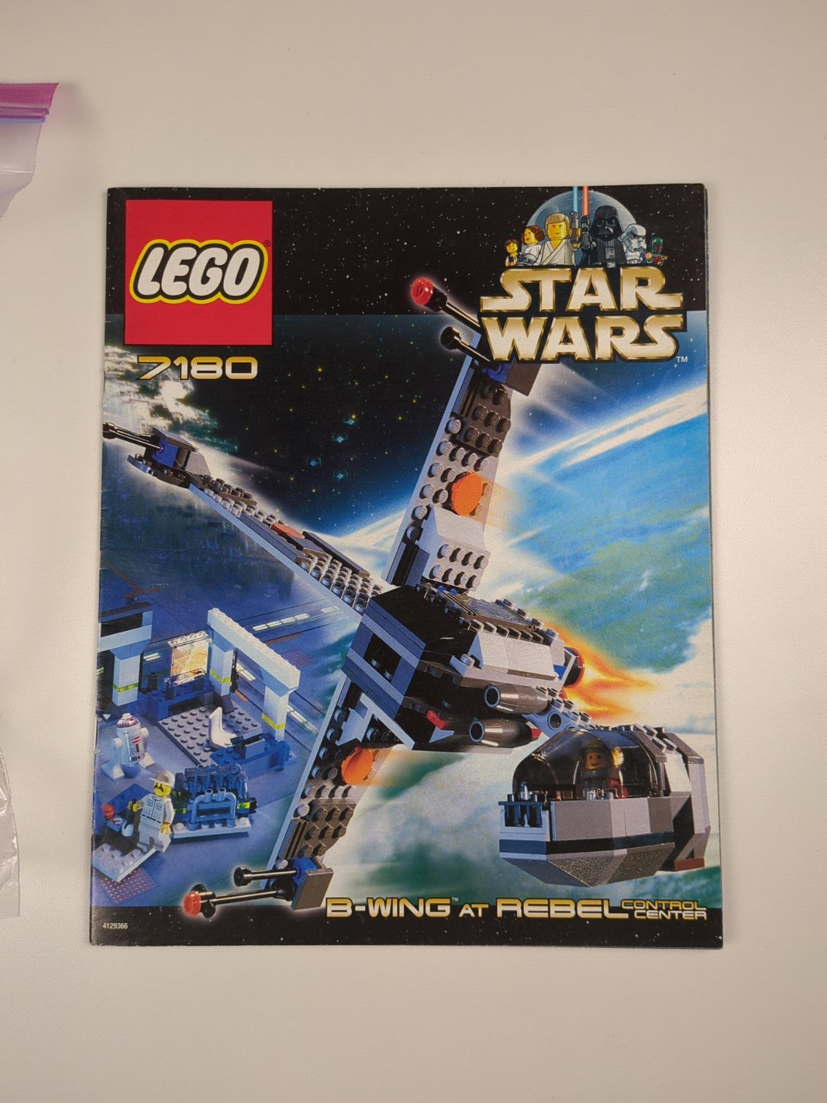 Lego Star Wars: B-wing at Rebel Control Center 7180 (B-Wing Only)
