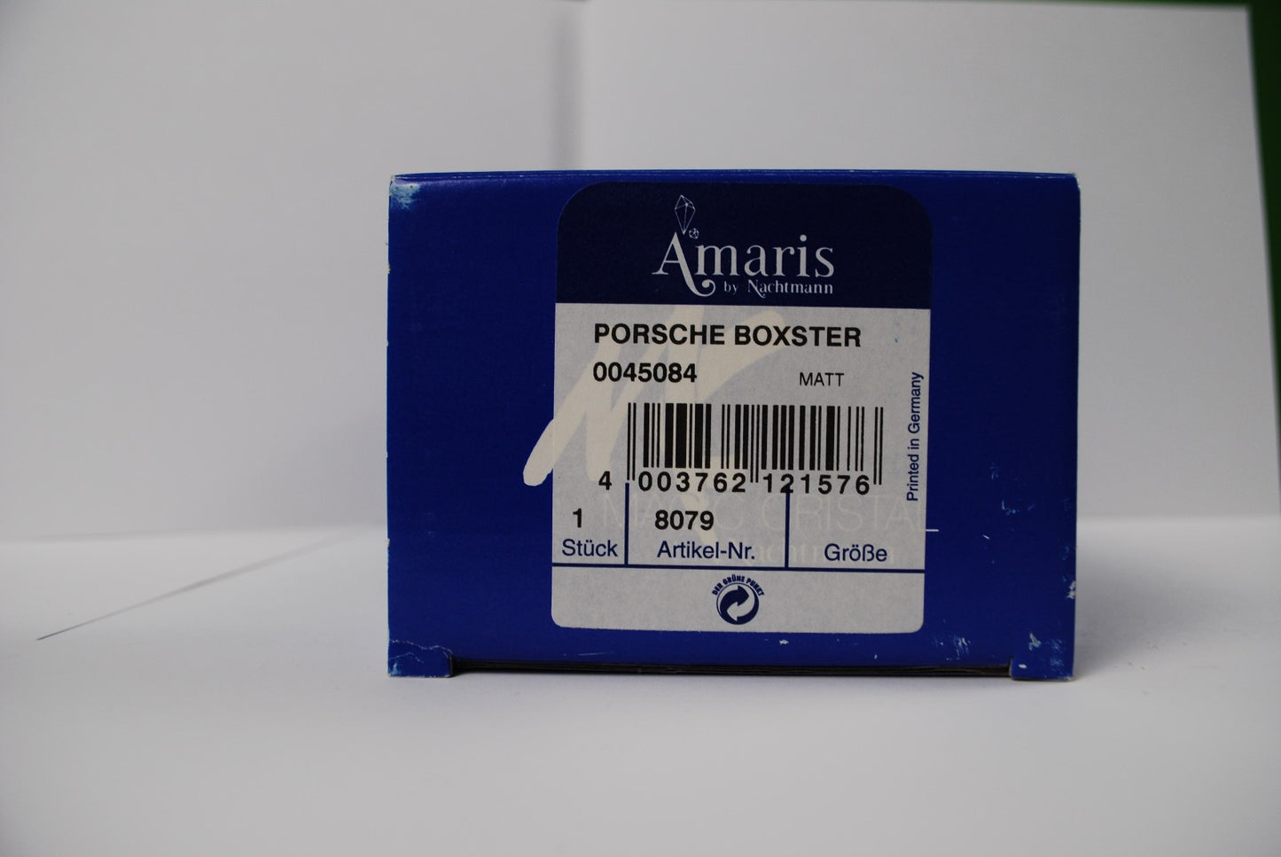 Hofbauer Magic Crystal Porsche Boxster GVN-8079 Glass Car Vehicle Paperweight