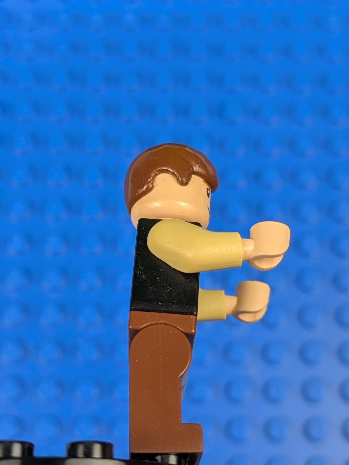 Lego Star Wars: Han Solo - Black Vest over Tan Shirt sw0179 Set 10179