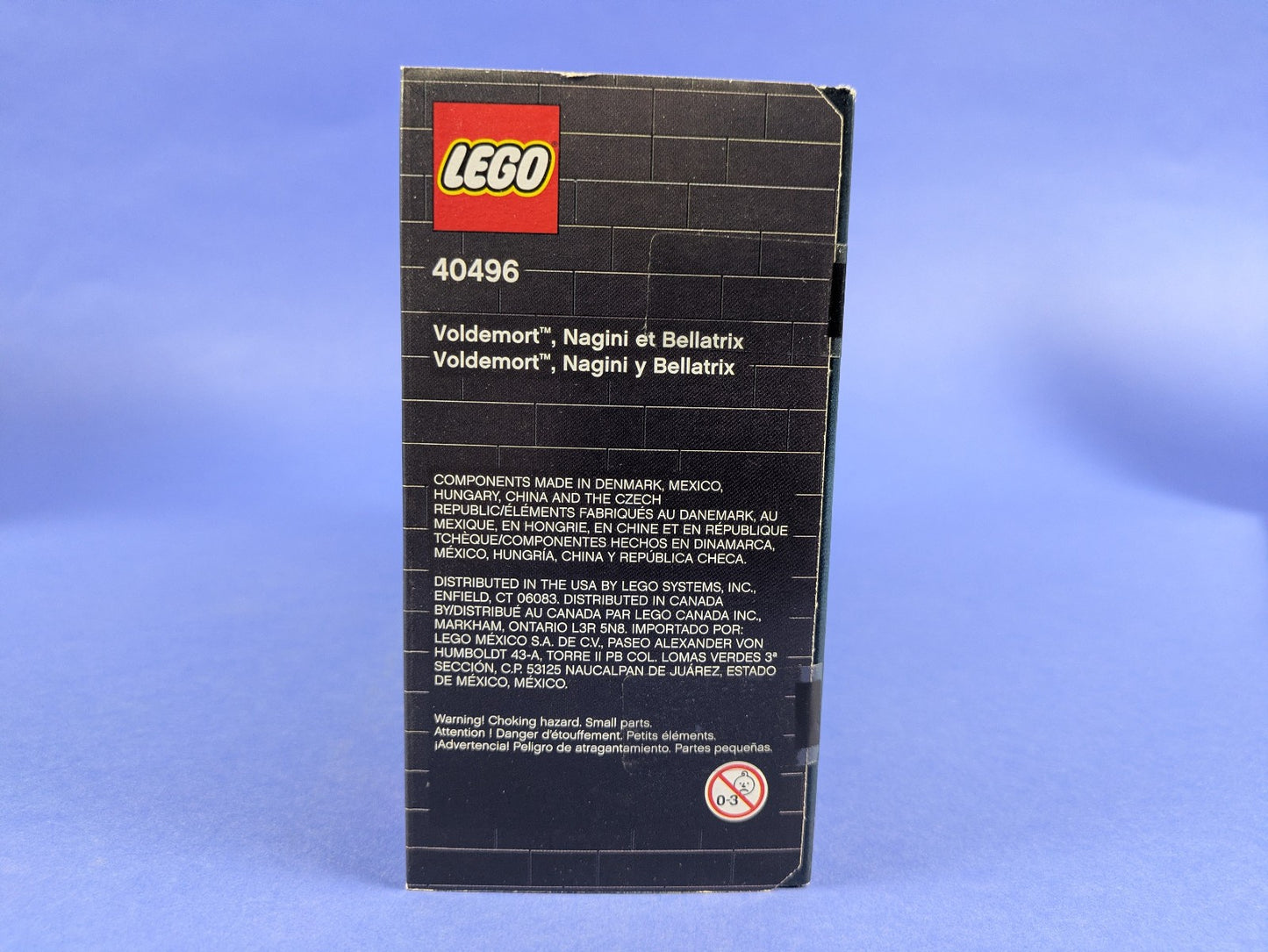 Lego BrickHeadz: Harry Potter: Voldemort, Nagini & Bellatrix 40496 BRAND NEW