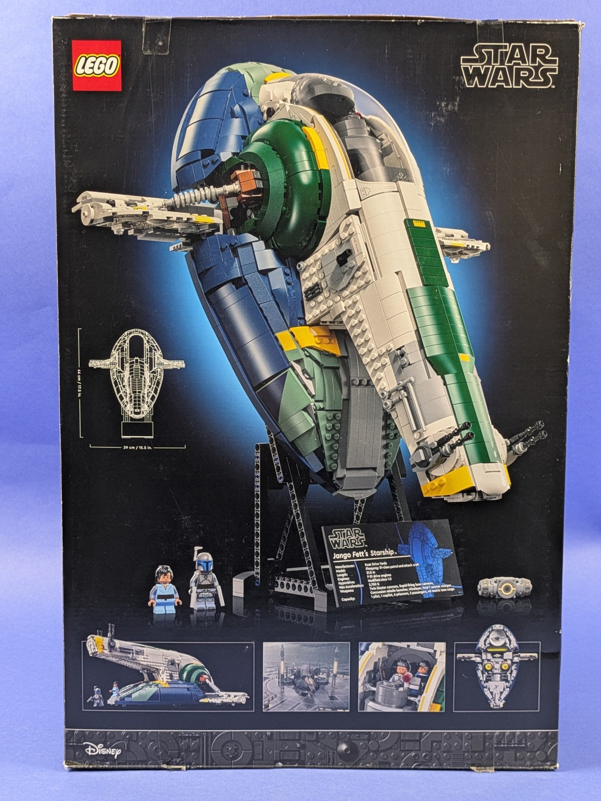 LEGO Star Wars Jango Fett's Firespray-Class Starship - UCS 75409 Pre-Owned