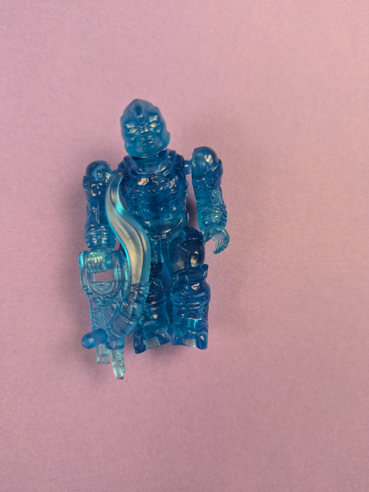 HALO Mega Bloks Construx Translucent Blue Covenant Brute Minor CNH01