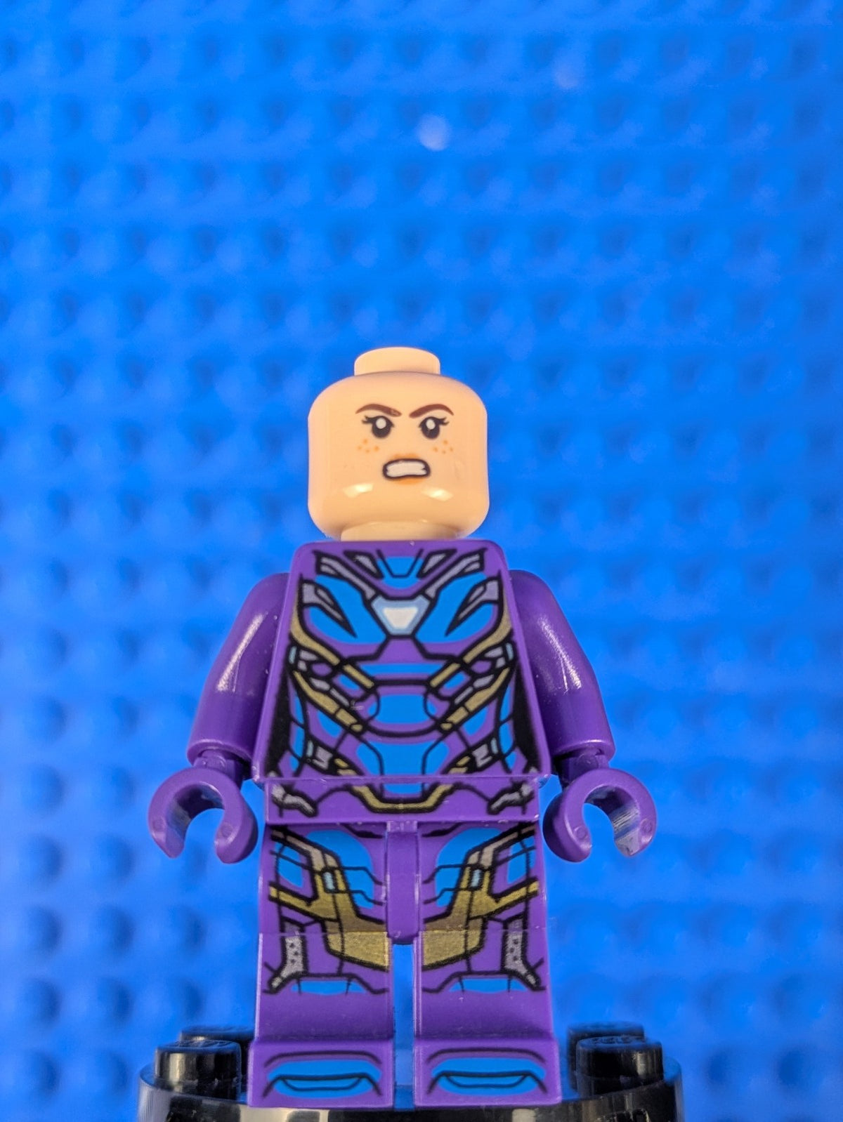 Lego Super Heroes: Rescue (Pepper Potts) - Dark Purple Armor sh0610 Set 76144