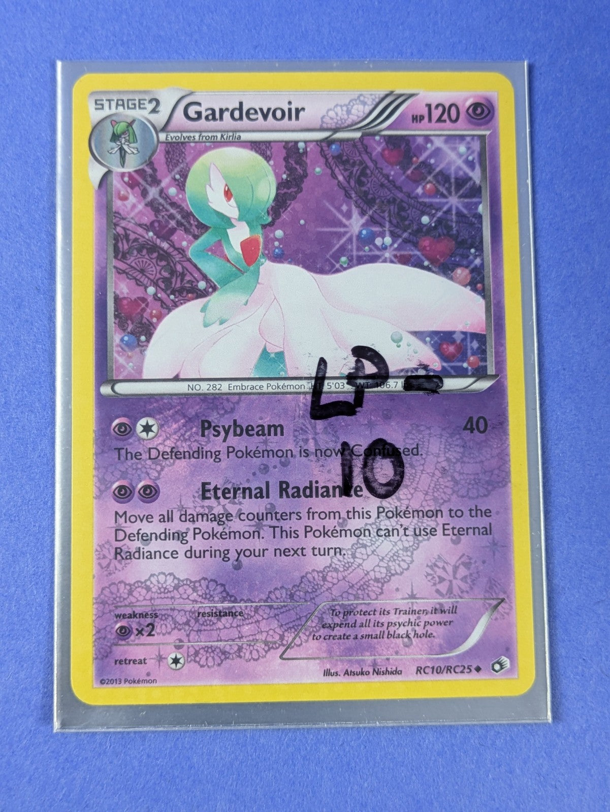 Gardevoir - RC10/RC25 - Uncommon Holo Legendary Treasures - Pokemon Card - MP