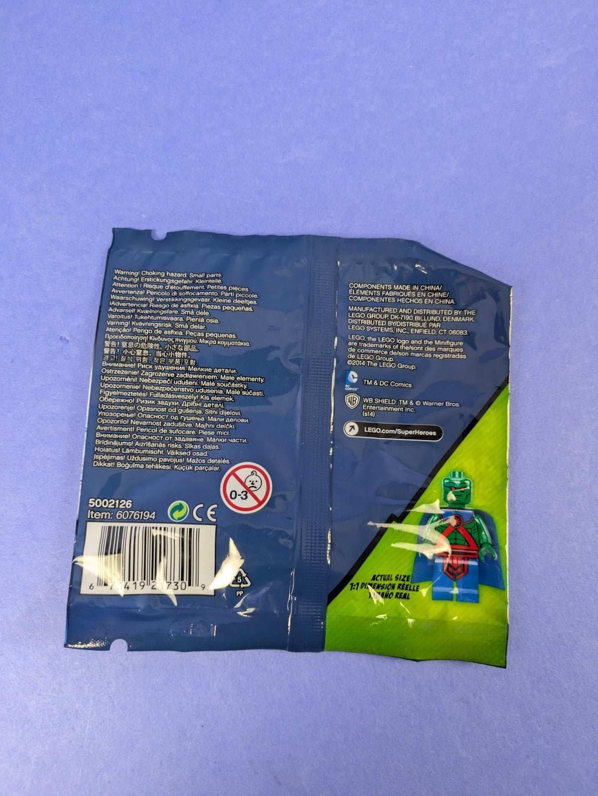 LEGO DC Comics Super Heroes Martian Manhunter Polybag 5002126
