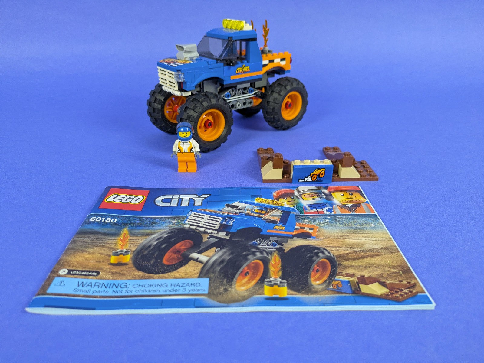 Lego Town: City: Race: Monster Truck 60180 w/ Instructions
