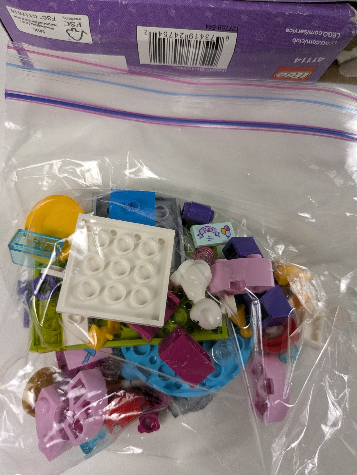 Lego Friends: Party Styling Set 41114 - No Instructions