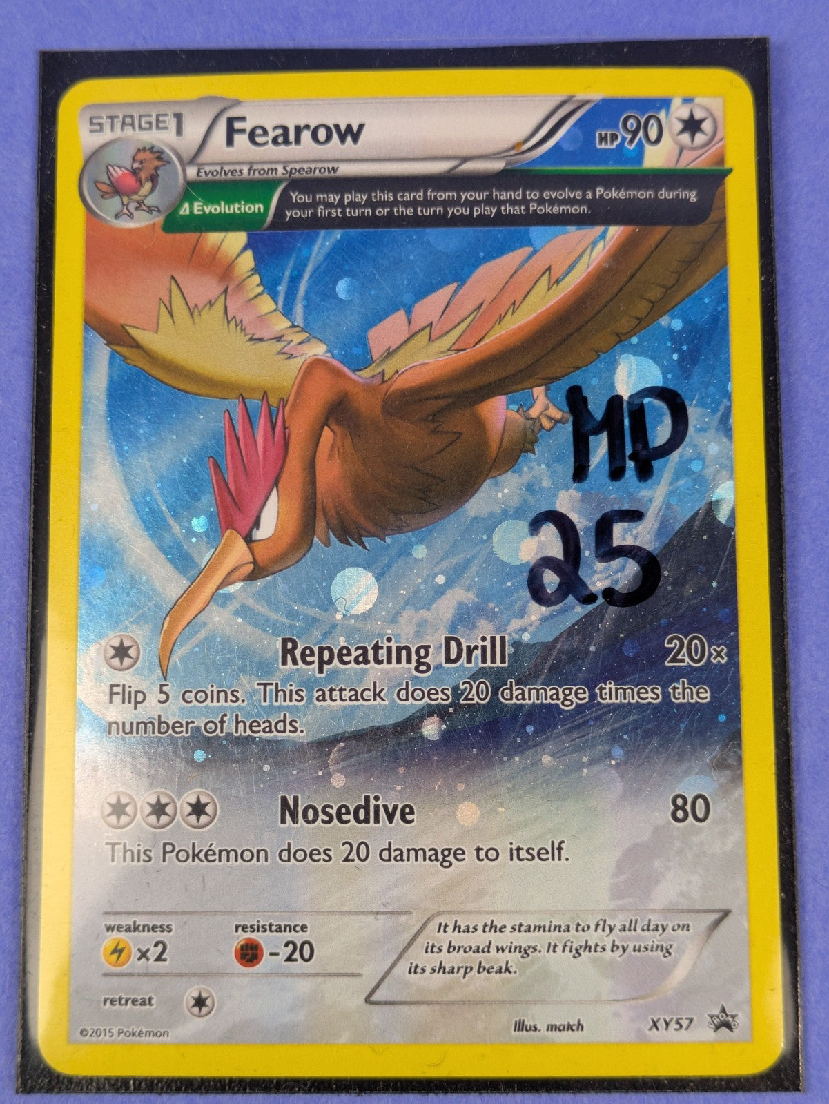 Fearow - XY57 - Holo Promo XY Promos - Pokemon Card - MP