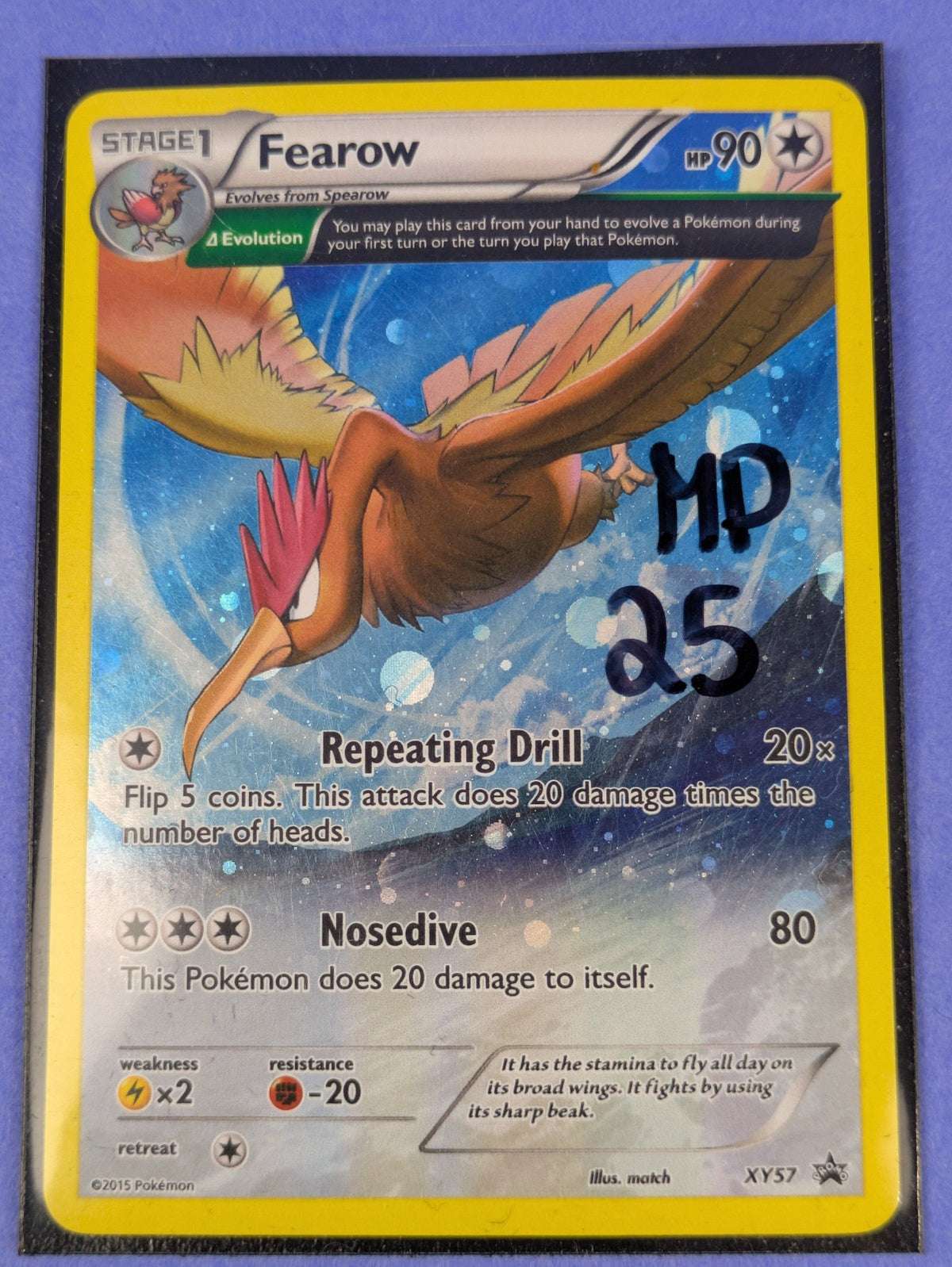 Fearow - XY57 - Holo Promo XY Promos - Pokemon Card - MP
