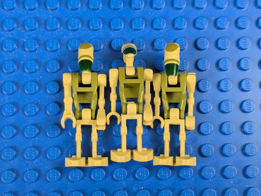 Lego Star Wars: Kashyyyk Battle Droid - AAT Driver (3X) sw0996 Set 75233