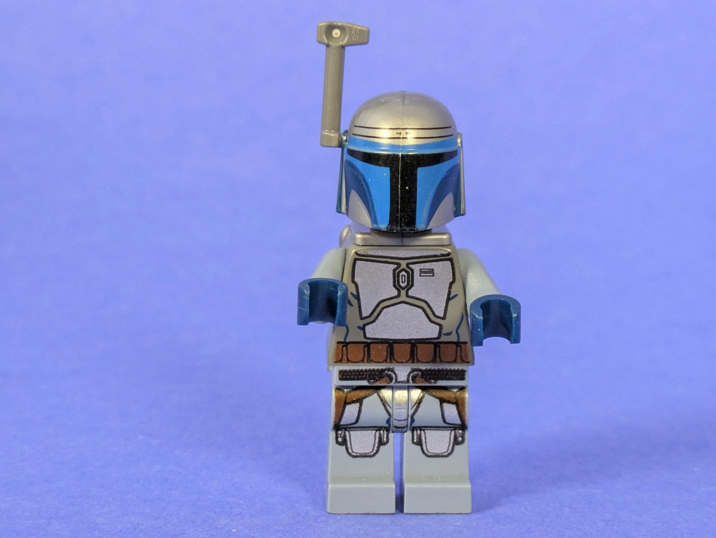 Lego Star Wars: Jango Fett - Light Nougat Head, Smile sw0468 Set 75015