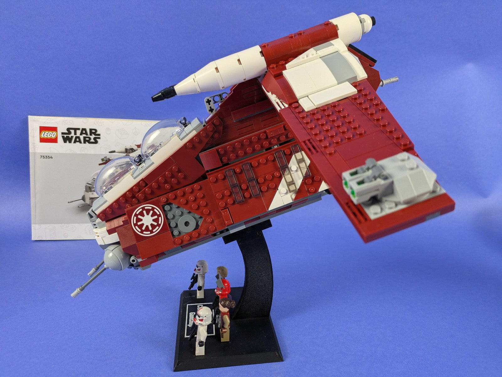 Lego Star Wars: The Clone Wars: Coruscant Guard Gunship Set 75354 Complete Set