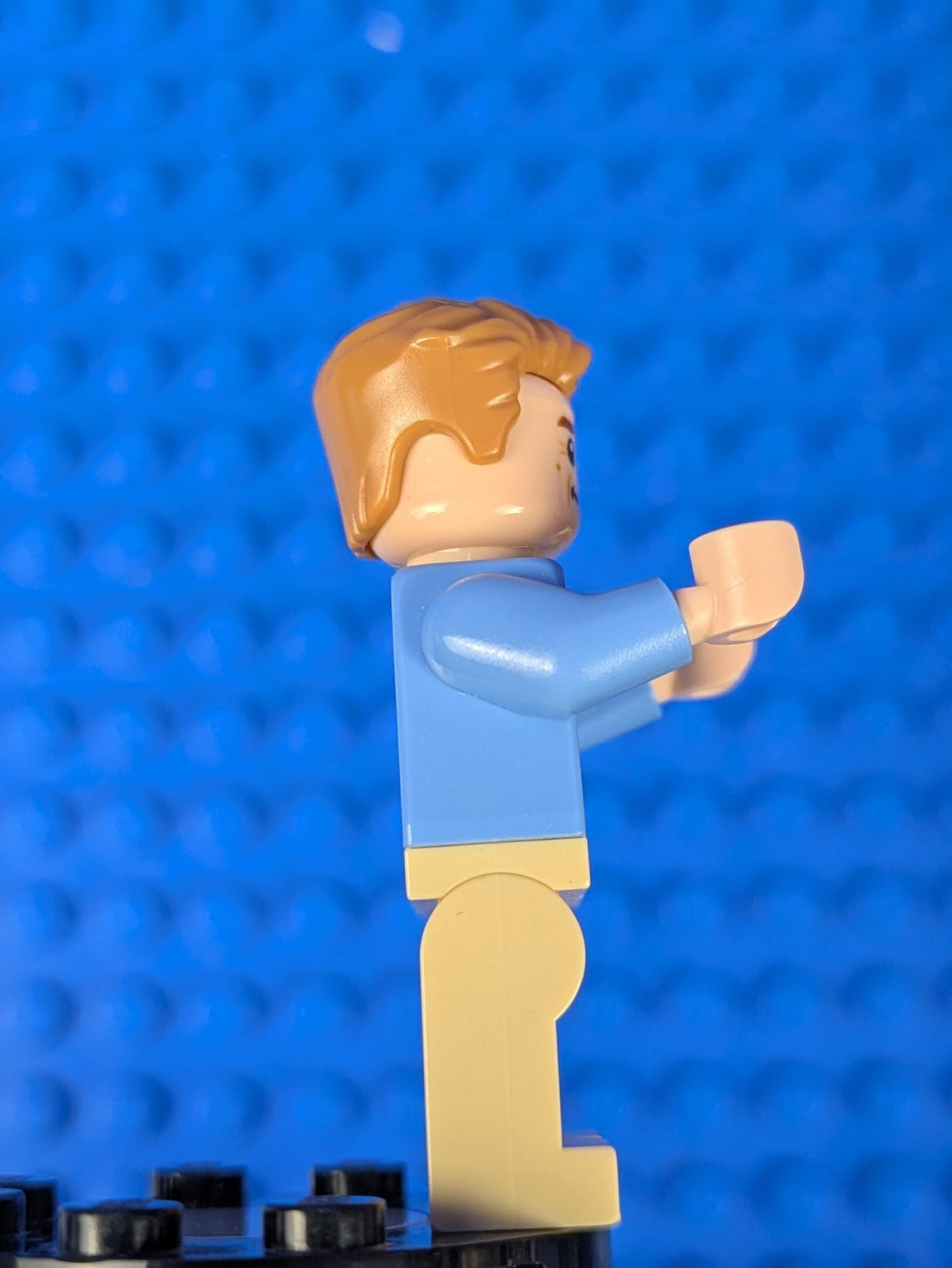 Lego Jurassic World: Dr. Alan Grant - Medium Blue Shirt jw019 Sets 75932, 75936